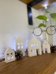 Domečky různých velikostí set 4ks