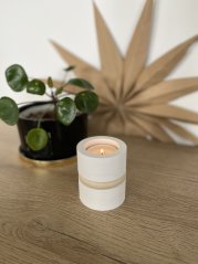 Svícen na čajovou svíčku SCANDI