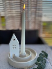 Set domeček a kruhový svícen