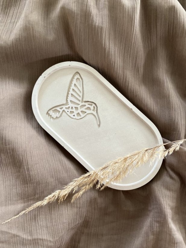 Oválný podtácek Kolibřík