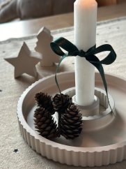 Kulatý tác VROUBKOVANÝ